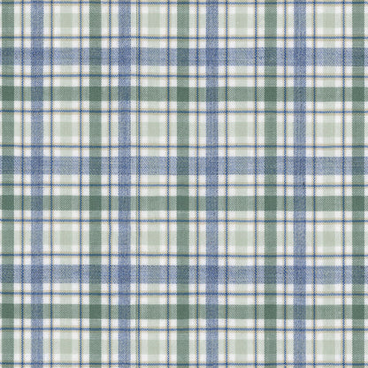 Newport Poplin Melange Plaid