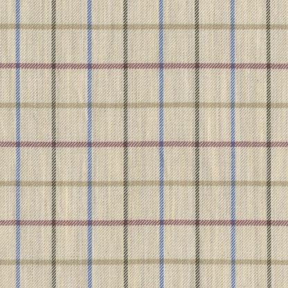 Windowpane Melange Twill