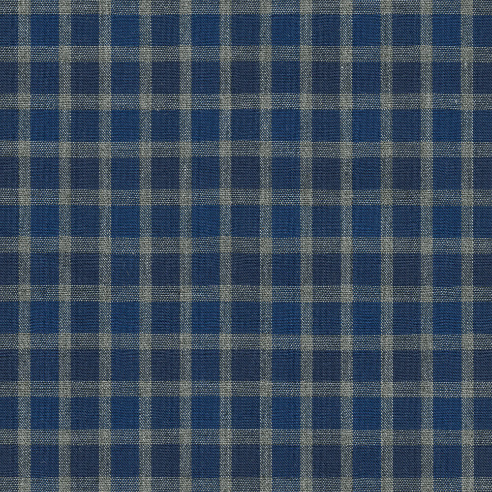 Newport Poplin Melange Check