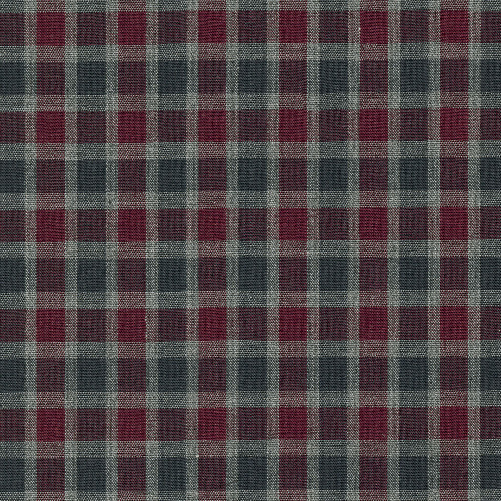 Newport Poplin Melange Check