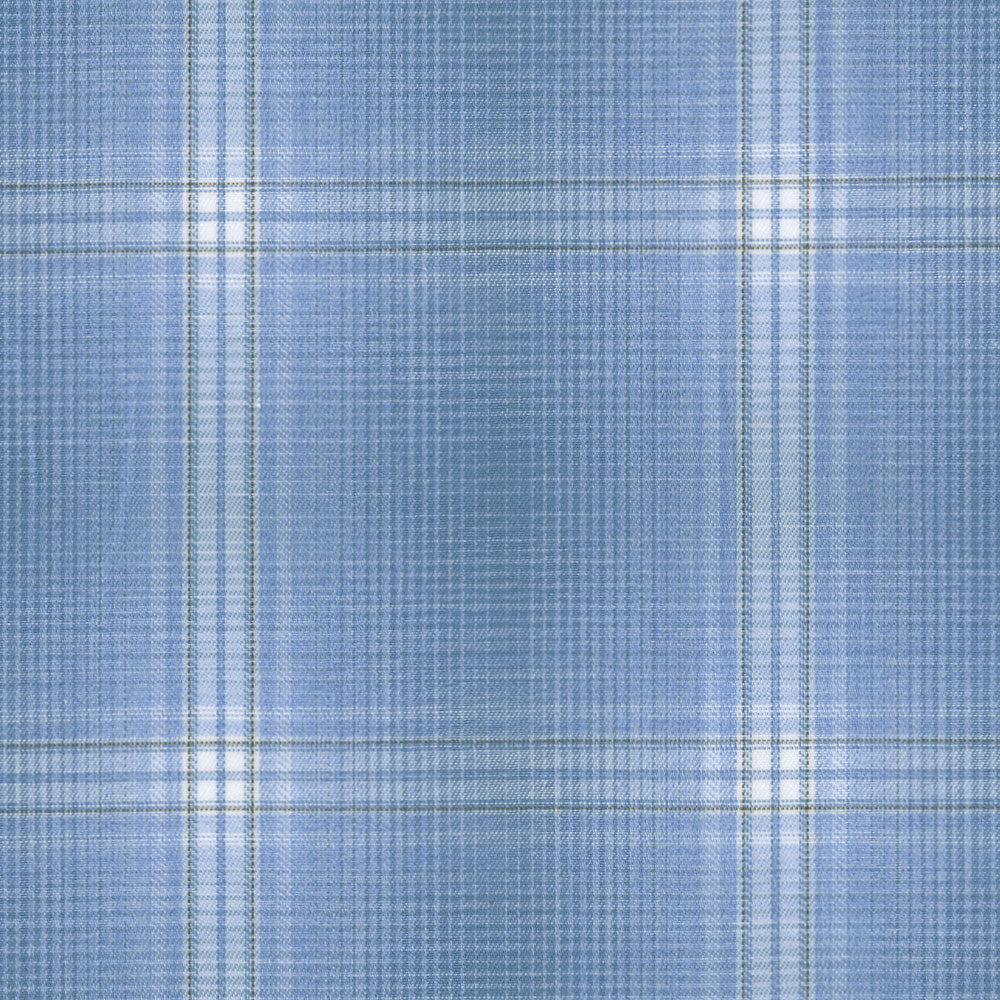 Fine Poplin Ombre Plaid