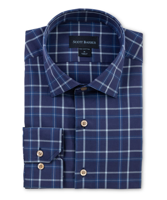 Compact Twill Windowpane