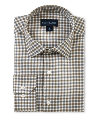 Marble Flannel Twill Multi Gingham