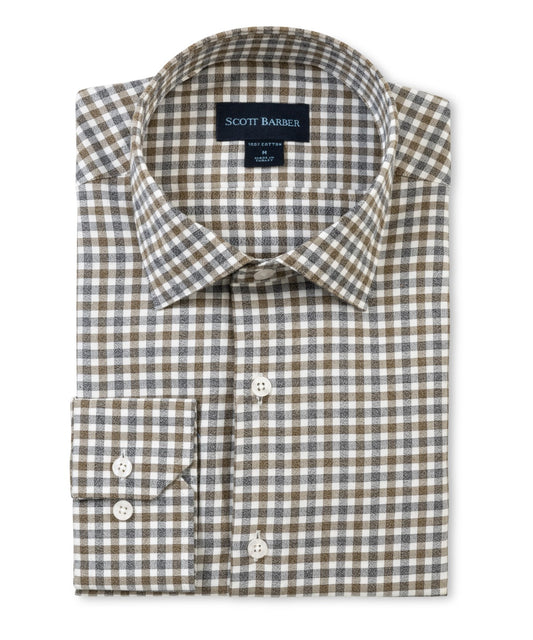 Marble Flannel Twill Multi Gingham