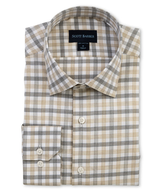 Melange Dobby Check