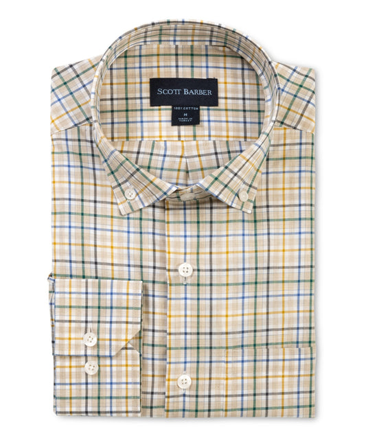 Organic Cotton Melange Plaid