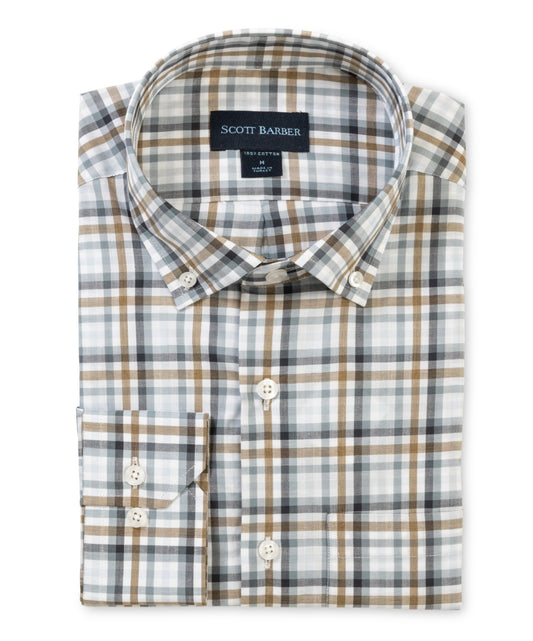 Newport Poplin Melange Multi Plaid