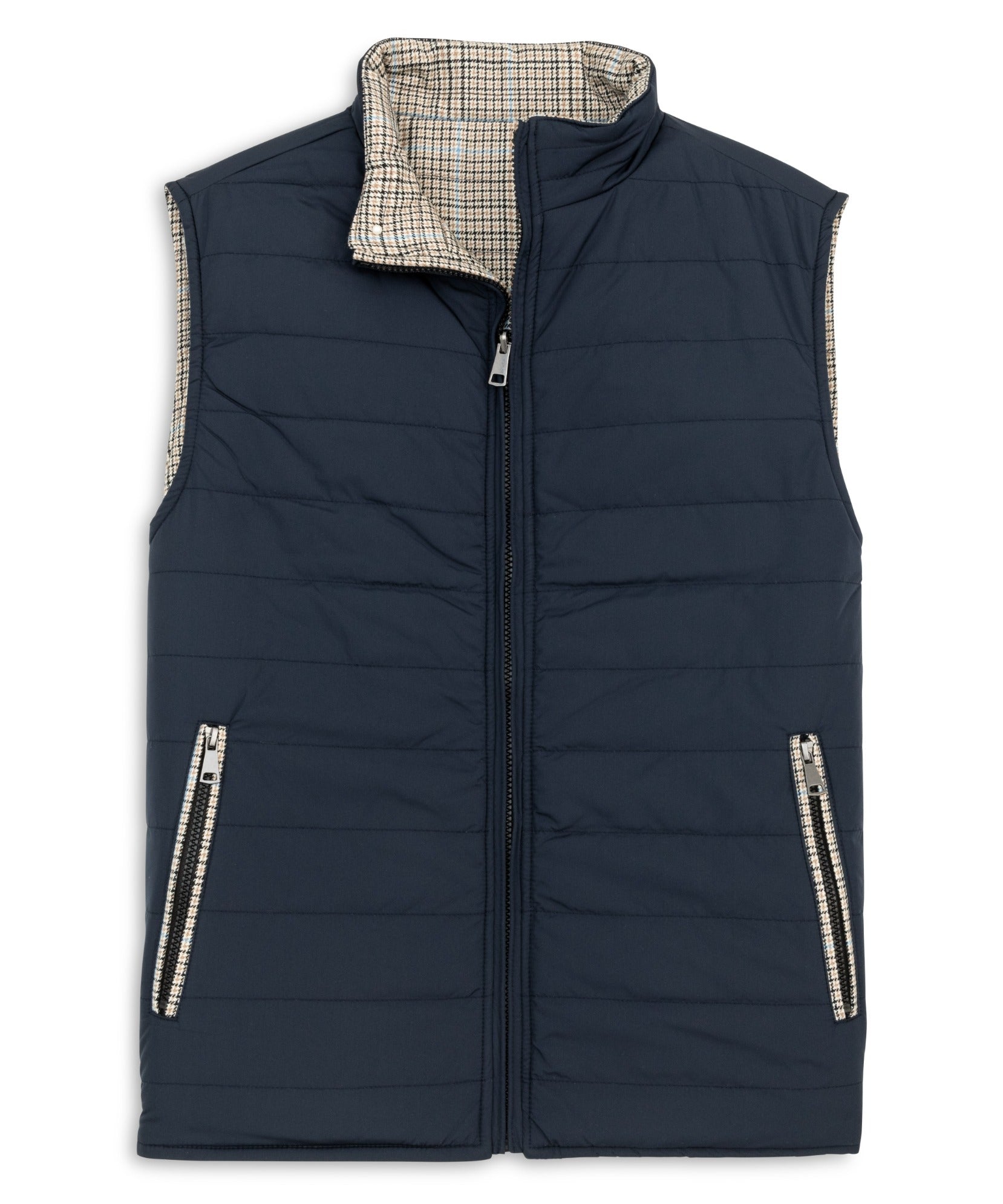 Reversible Houndstooth Vest – Scott Barber