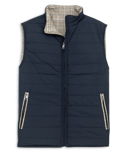 Reversible Houndstooth Vest