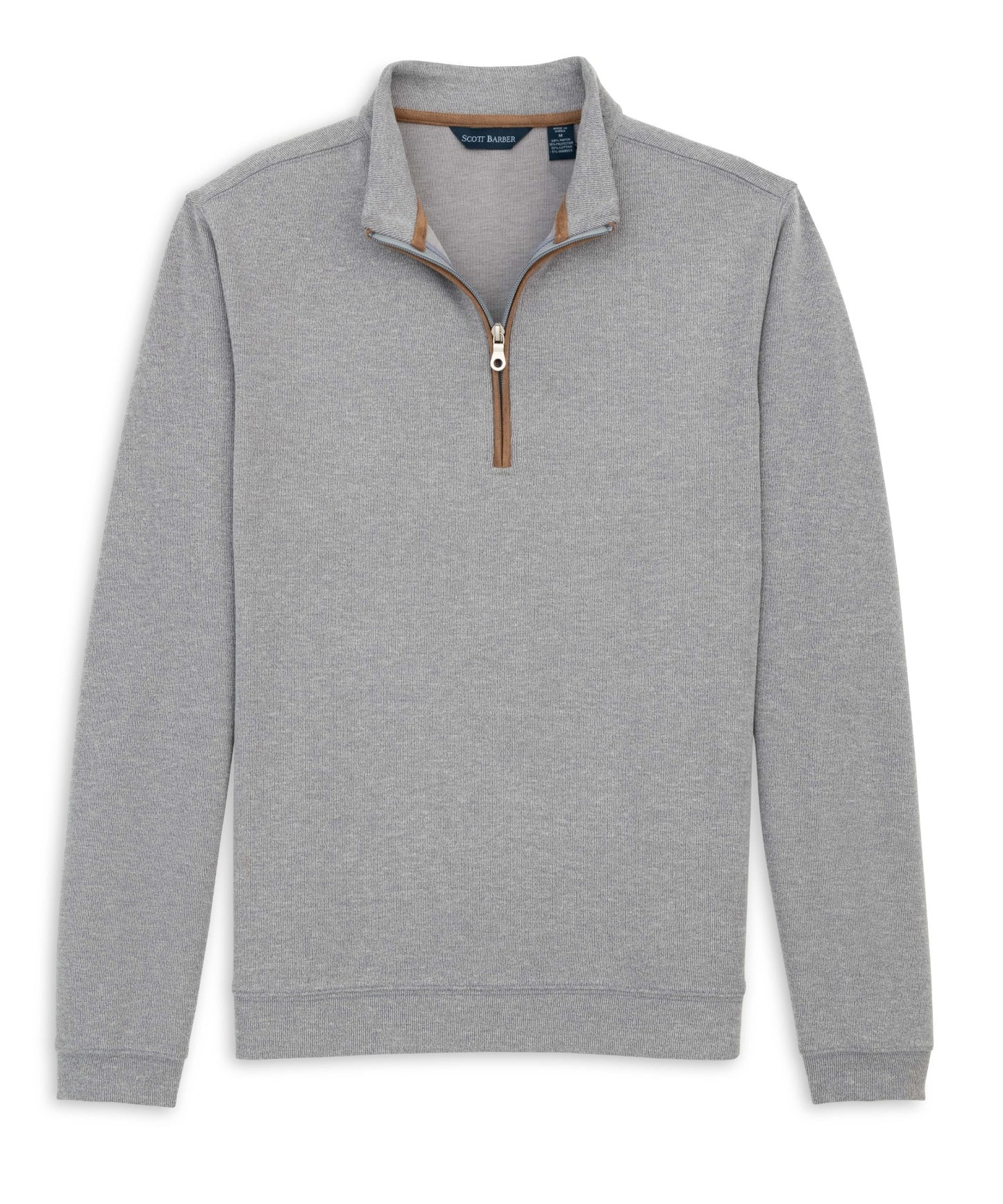 Stretch Heather Fleece Pullover