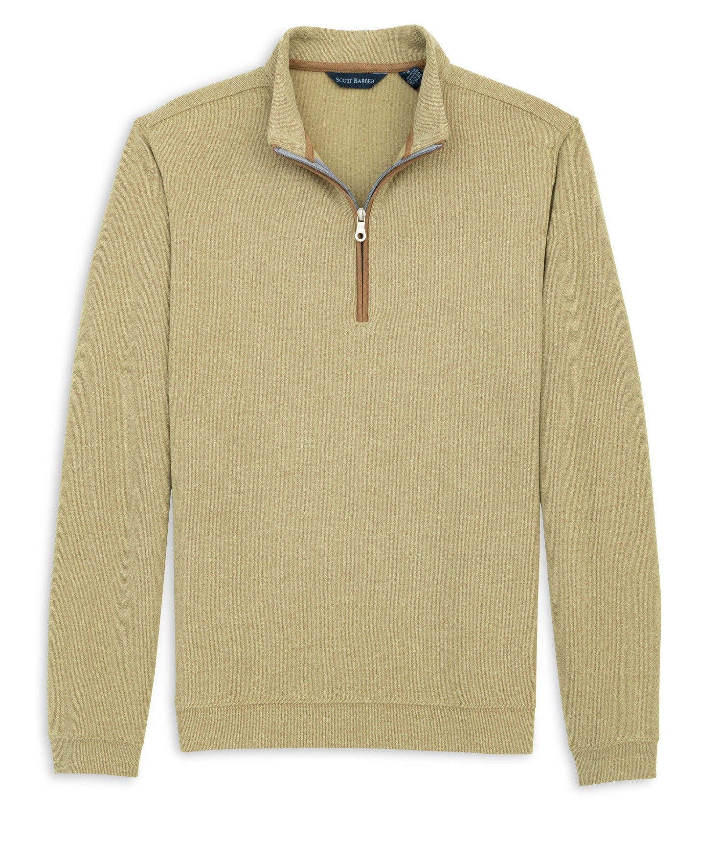 Stretch Heather Fleece Pullover - Scott Barber