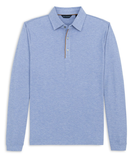 Cotton/Wool Pique Polo