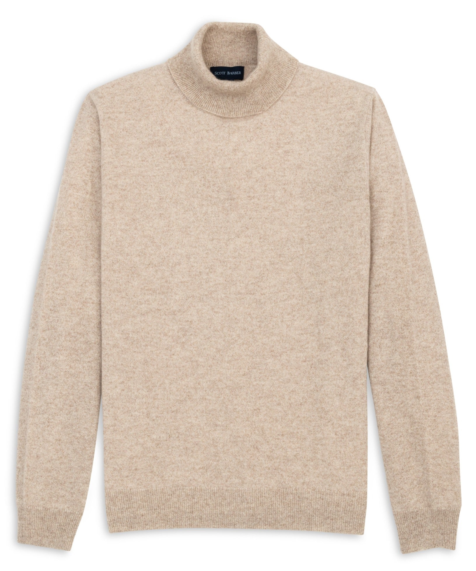 Fine Gauge Cashmere Turtleneck Sweater - Scott Barber