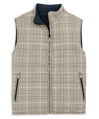 Reversible Houndstooth Vest