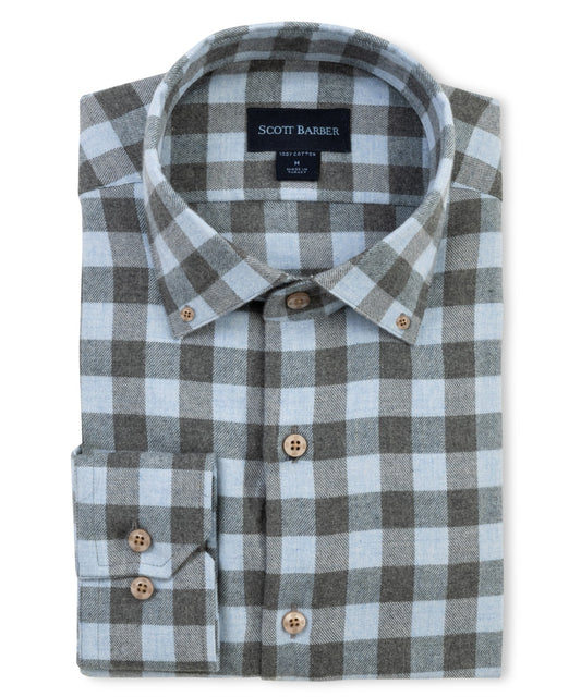 Melange Flannel Gingham