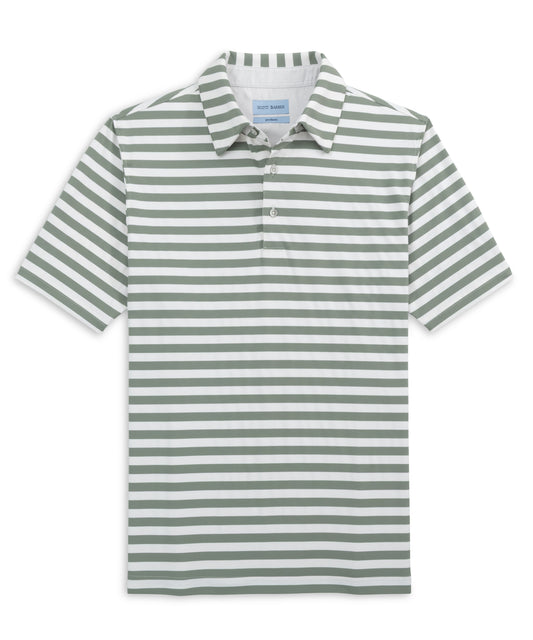 Prep Stripe Peformance Polo