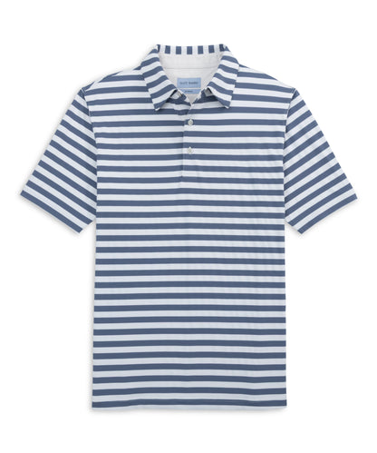 Prep Stripe Peformance Polo - Scott Barber