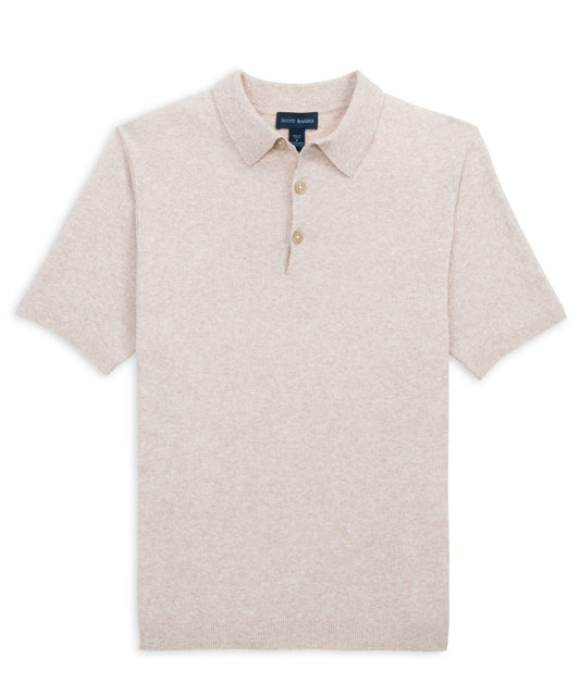 Boucle Knit Polo - Scott Barber
