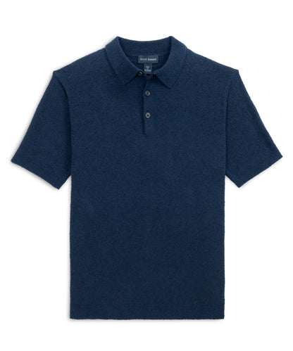 Boucle Knit Polo - Scott Barber
