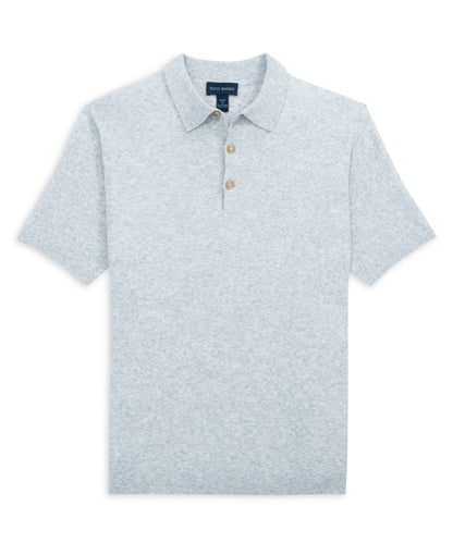 Boucle Knit Polo - Scott Barber