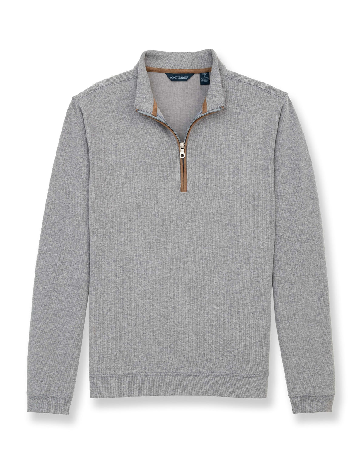 Stretch Heather Fleece Pullover