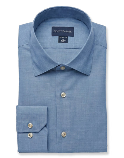 Light Weight Flannel Melange Herringbone