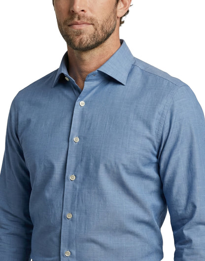 Light Weight Flannel Melange Herringbone