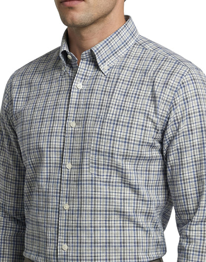 Newport Poplin Heathered Plaid