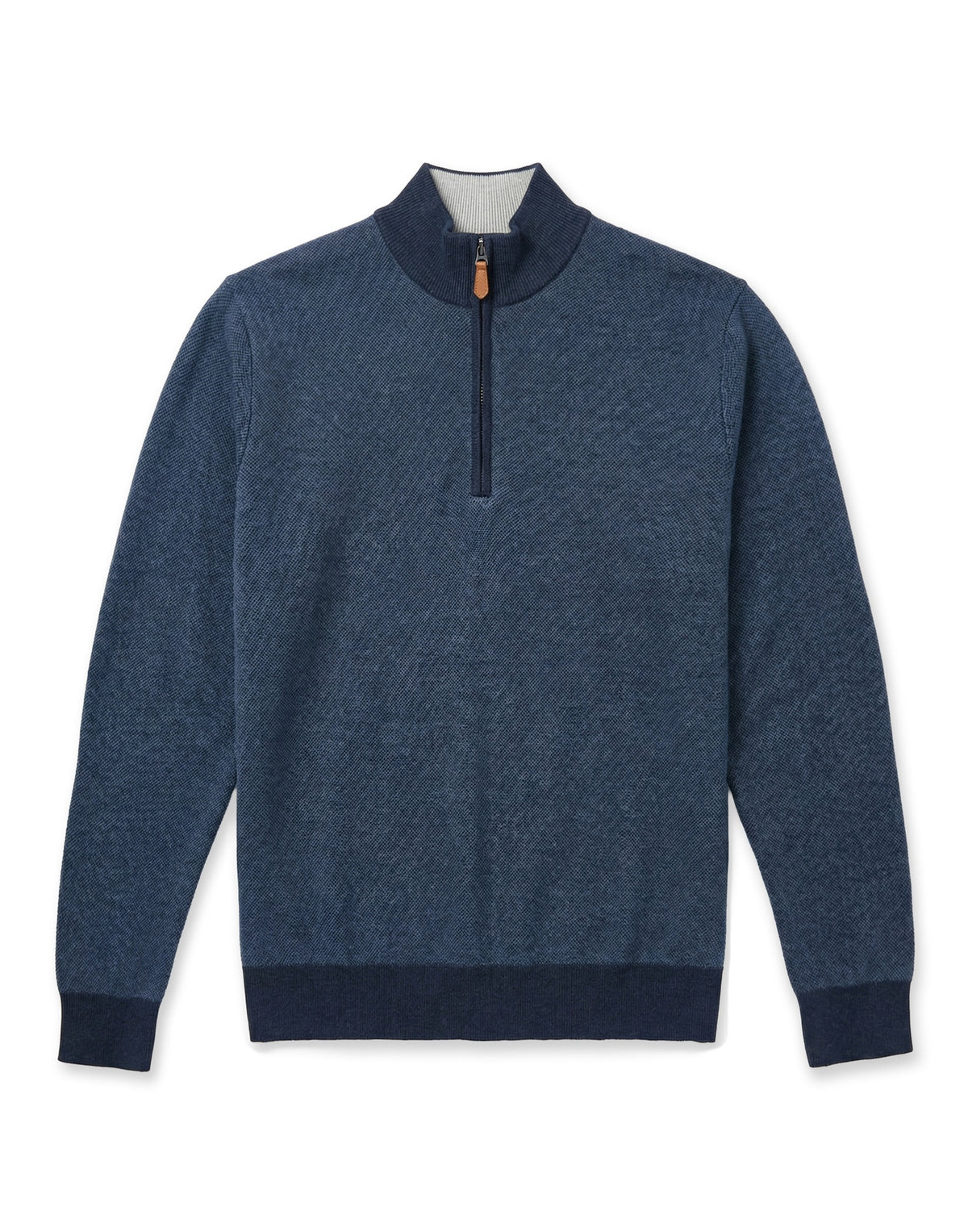 12gg Merino Quarter Zip Sweater