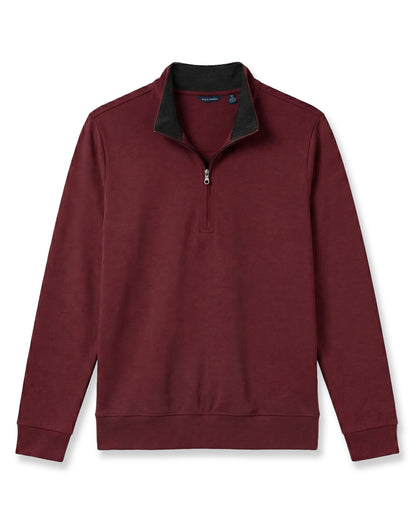 Pima Interlock 1/4 Zip Mock