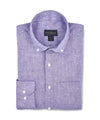 Linen Solid Button Down, Lilac