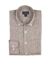 Linen Solid Button Down, Fossil